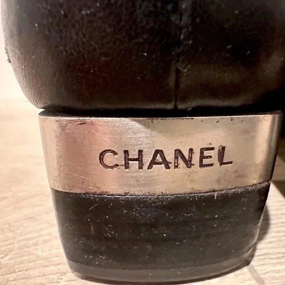 CHANEL Vintage Calf High Boots - Picture 7 of 12